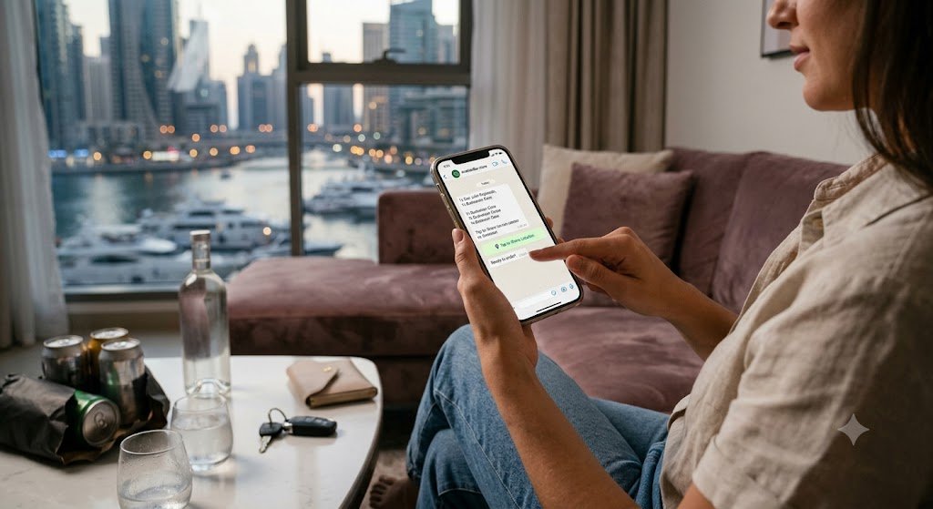 No Apps, No Drama: The 3-Click Shortcut to Get Alcohol Delivery in Dubai Tonight