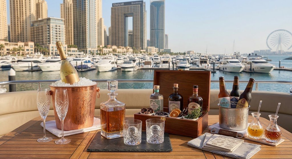Elevate Your Experience: Fast Alcohol Delivery in Dubai Harbour by DesertSpirits.shop