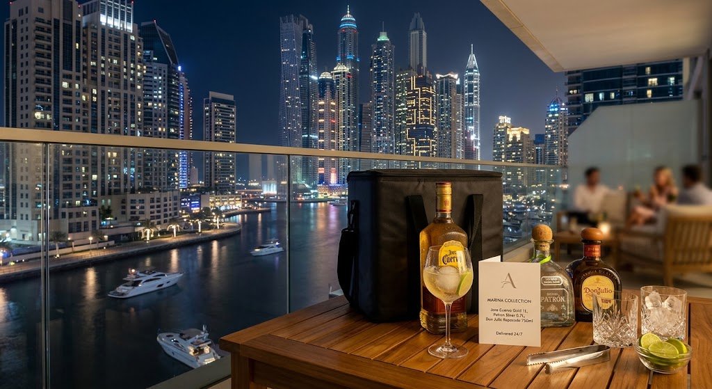 Premium Alcohol Delivery in Dubai Marina