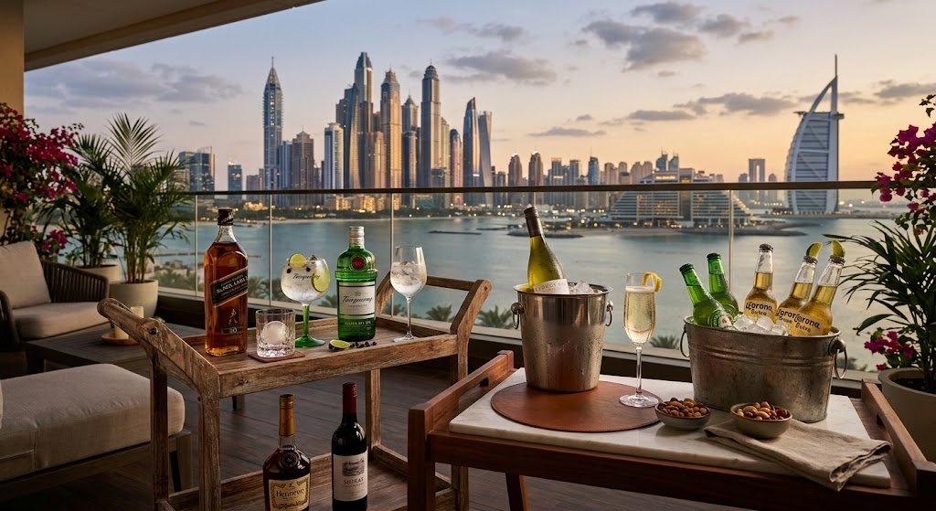 Express Alcohol Delivery to Your Door in Al Sufouh by DesertSpirits.shop